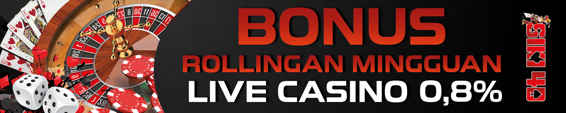 rollingan mingguan live casino siki4d